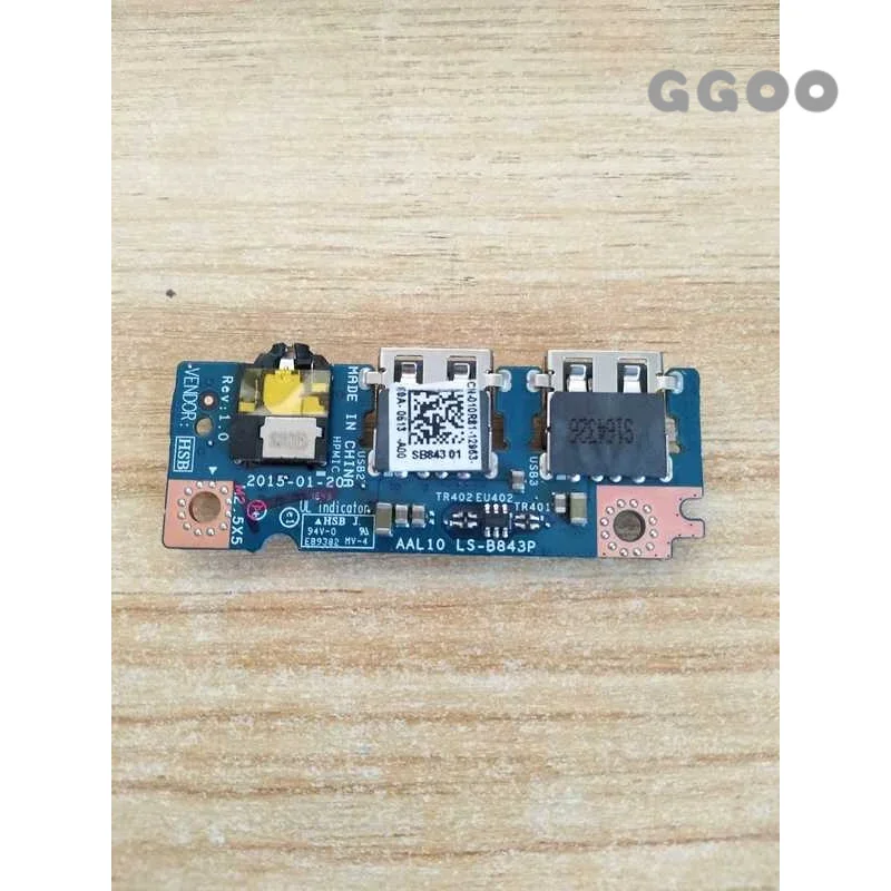 USB-плата для DELL Inspiron 15 5555 5558 5559 5758 аудиоплата 32 10 LS-B843P 010R81 10R81