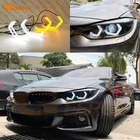 for bmw 4 series f32 f33 f36 f82 f83 ultra bright concept m4 iconic style led angel eyes halo rings day light turn signal