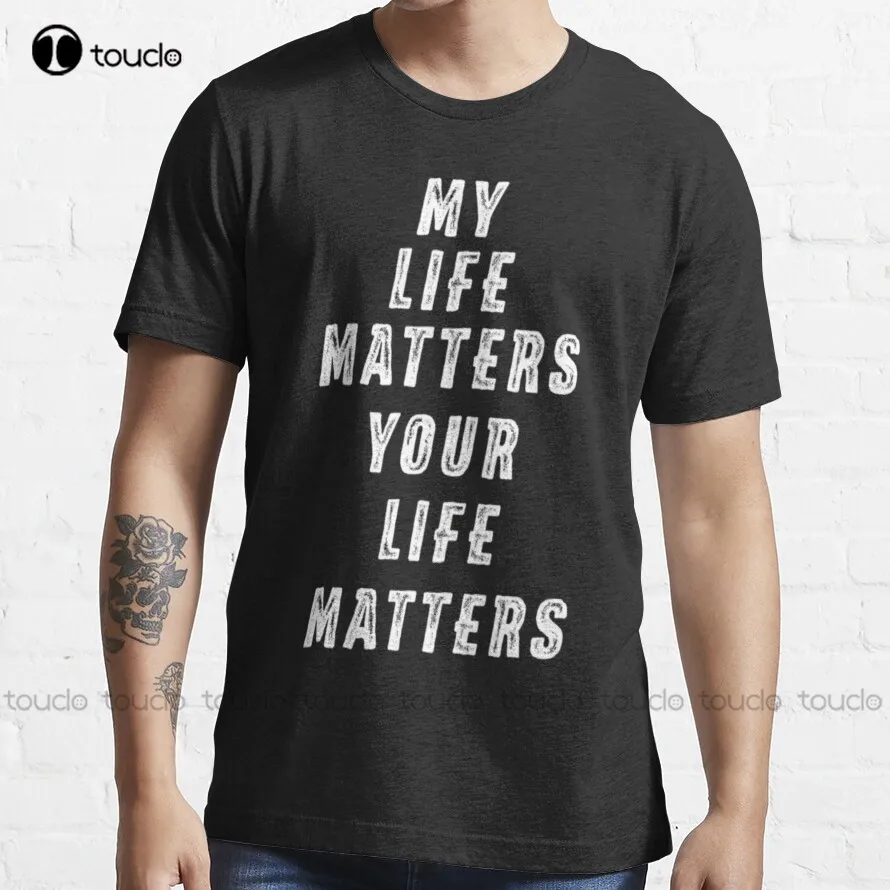 

Your Life Matters T-Shirt Hawaiian Shirts For Women Custom Aldult Teen Unisex Digital Printing Tee Shirt Xs-5Xl Cotton Women Men