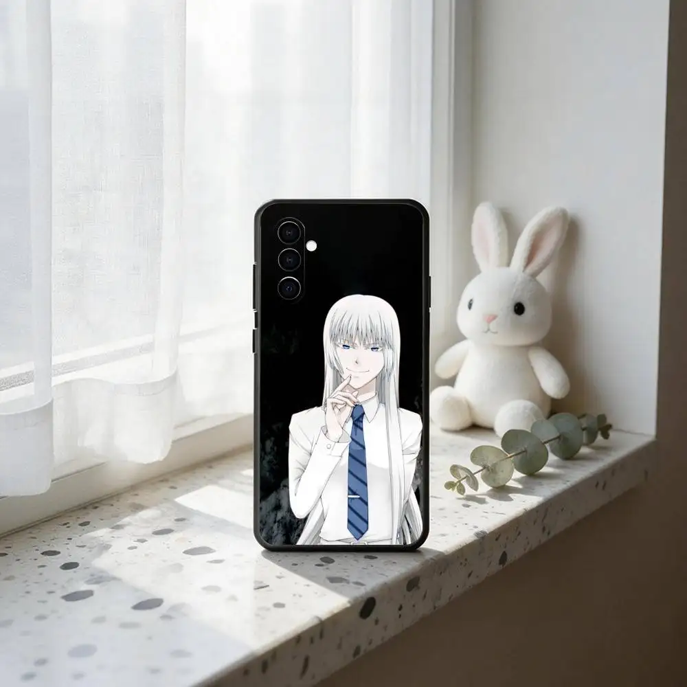 Фото Чехол для телефона G-Good A-Anime J-Jormungand для Samsung Galaxy A73, A72, A71, A70, A53, A52, A51, другие модели, мягкий черный чехол №3
