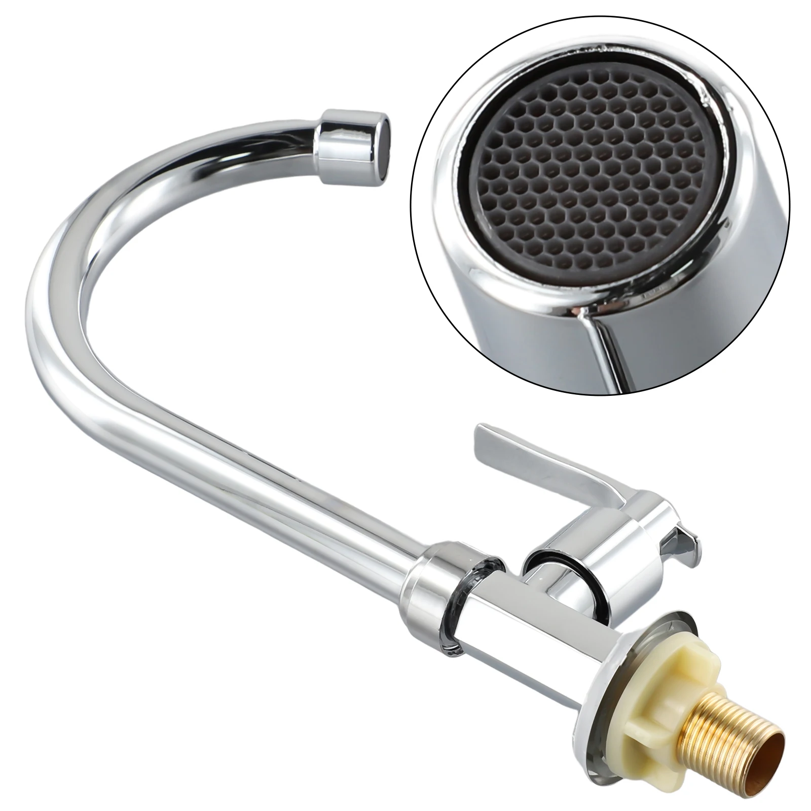 Смеситель кухонный однорычажный для раковины