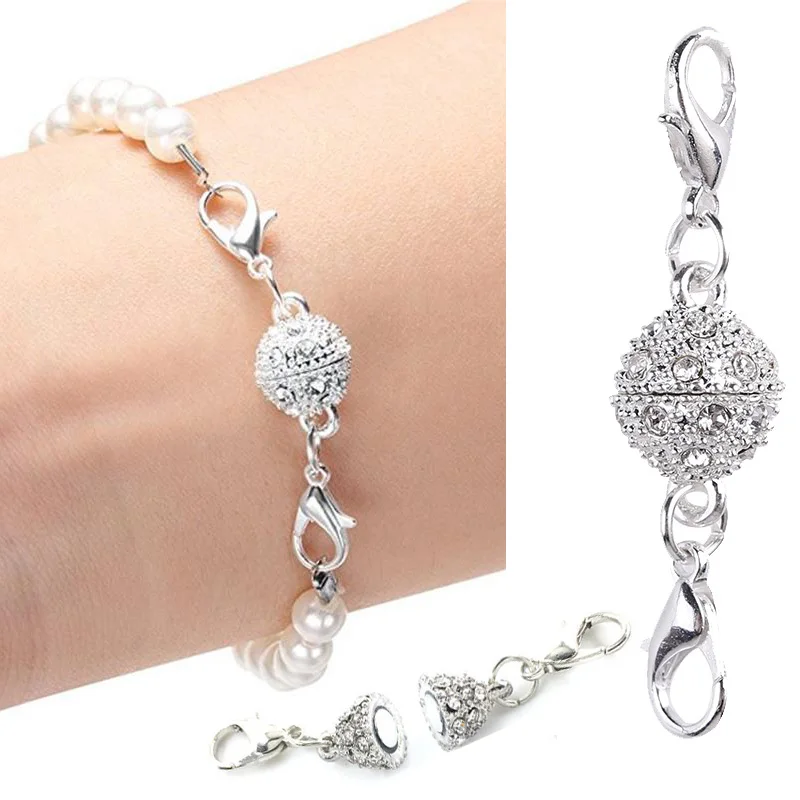 10 мм кварцевое крепление пряжки для браслета самодельные ожерелье со стразами с