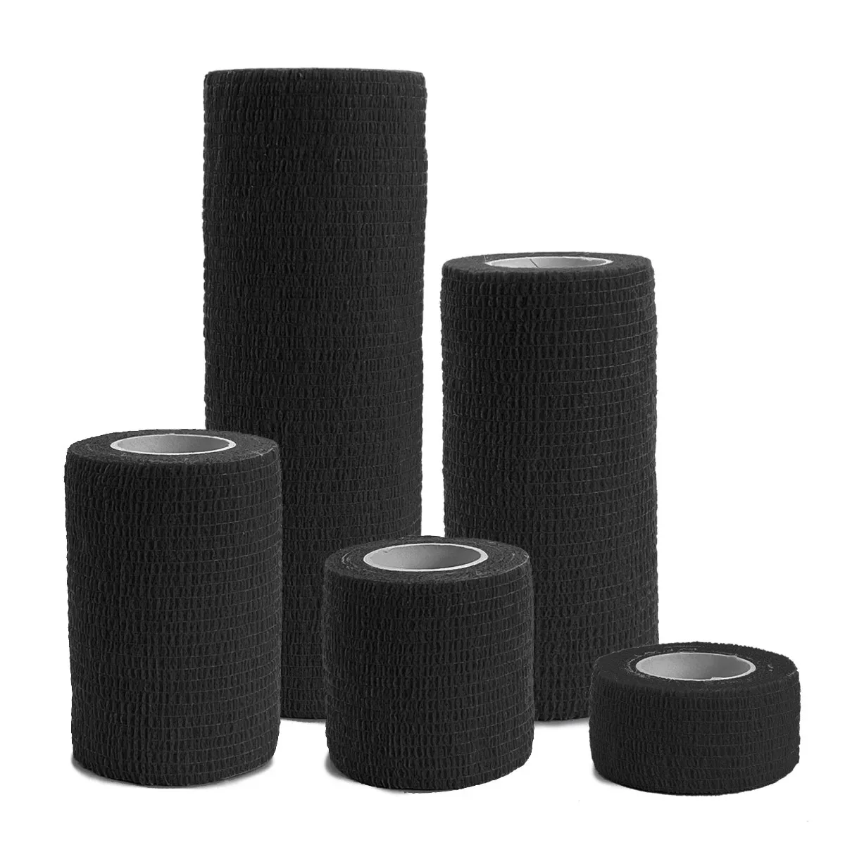 Цветная Спортивная самоклеящаяся эластичная бандажная лента эластопласт для