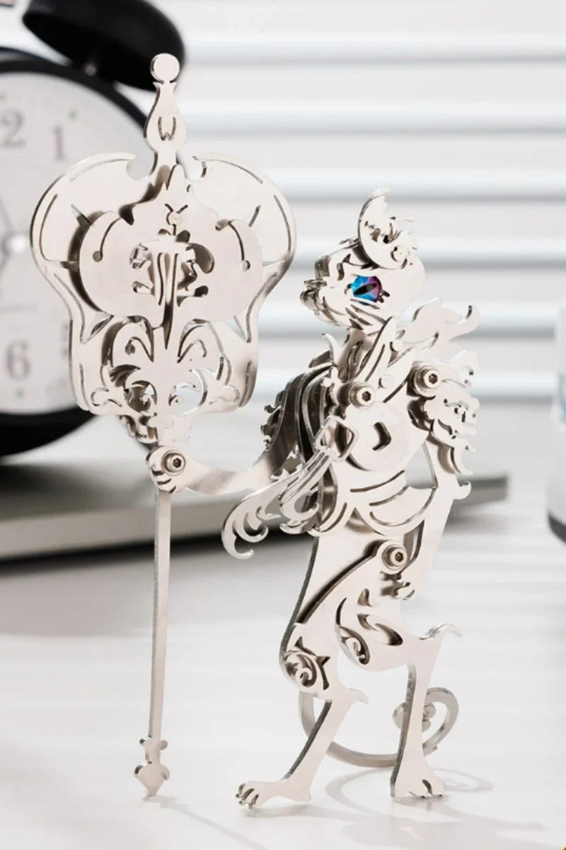 3D металлические наборы моделей кошек механические игрушки-головоломки с