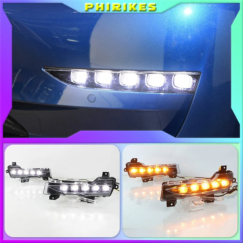 

1Set For Tesla Model 3 2017 2018 2019 2020 Car LED DRL Daytime Running Light