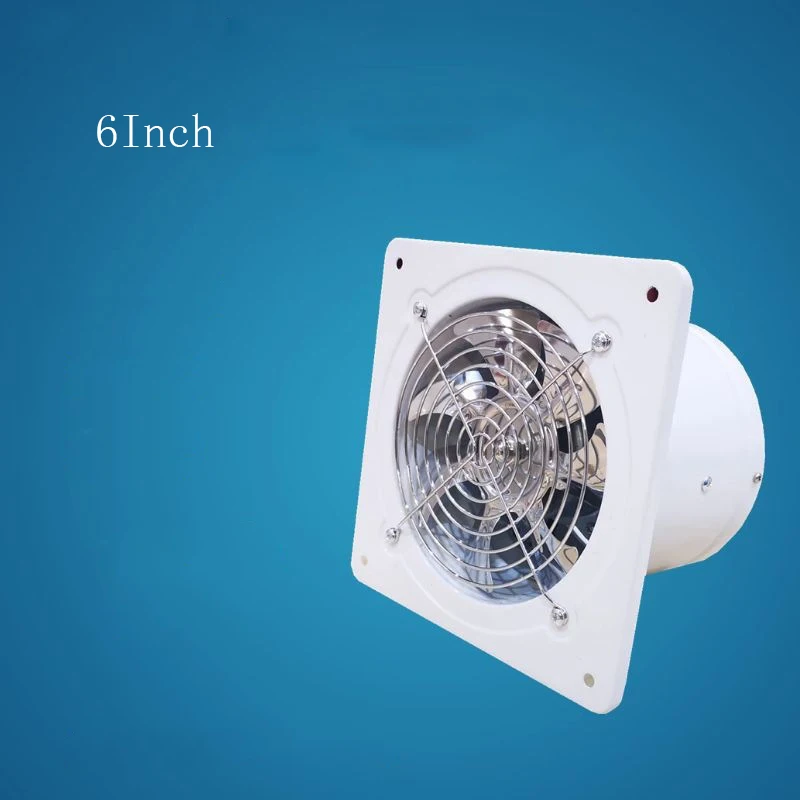 

6 Inch 40w 220v High Speed Exhaust Fan Blower Toilet Kitchen Bathroom Hanging Wall window Ventilator air Extractor Fans