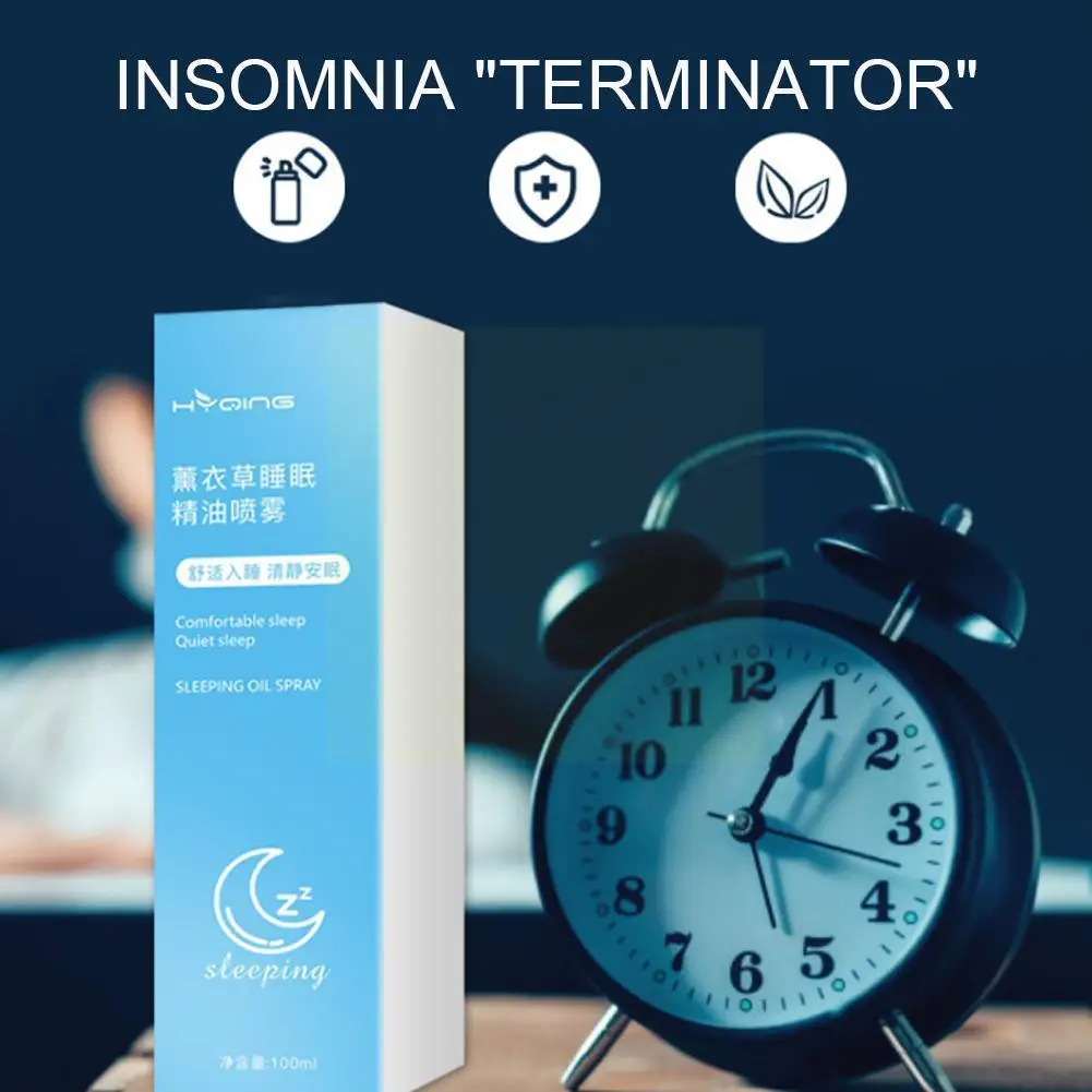 

Семейный спрей для сна, средство для сна, эфирное масло для тела, успокаивающее средство L2s1