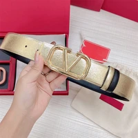 corset belts for women luxury designer brand leather skirt reversible studded belt high quality genuine leather gold belt