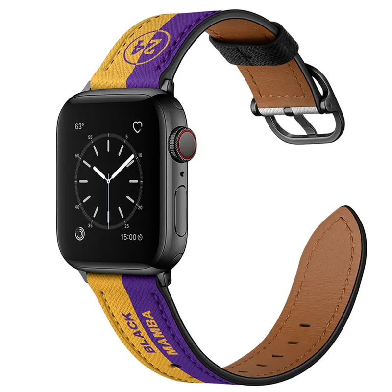

Leather strap For Apple watch band 44mm 45mm 42mm 41mm 40mm 38mm Accessorie wristband correa bracelet iWatch series 3 4 5 6 SE 7