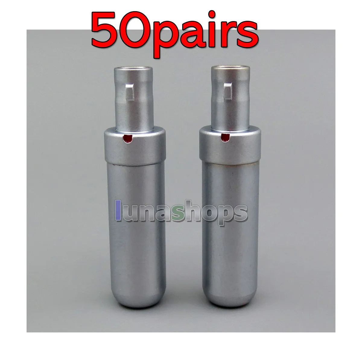 

LN005327 4mm Diameter Male Headphone Plug DIY Earphone Pins For Sennheiser HD800 HD820s HD800s HD820 d1000