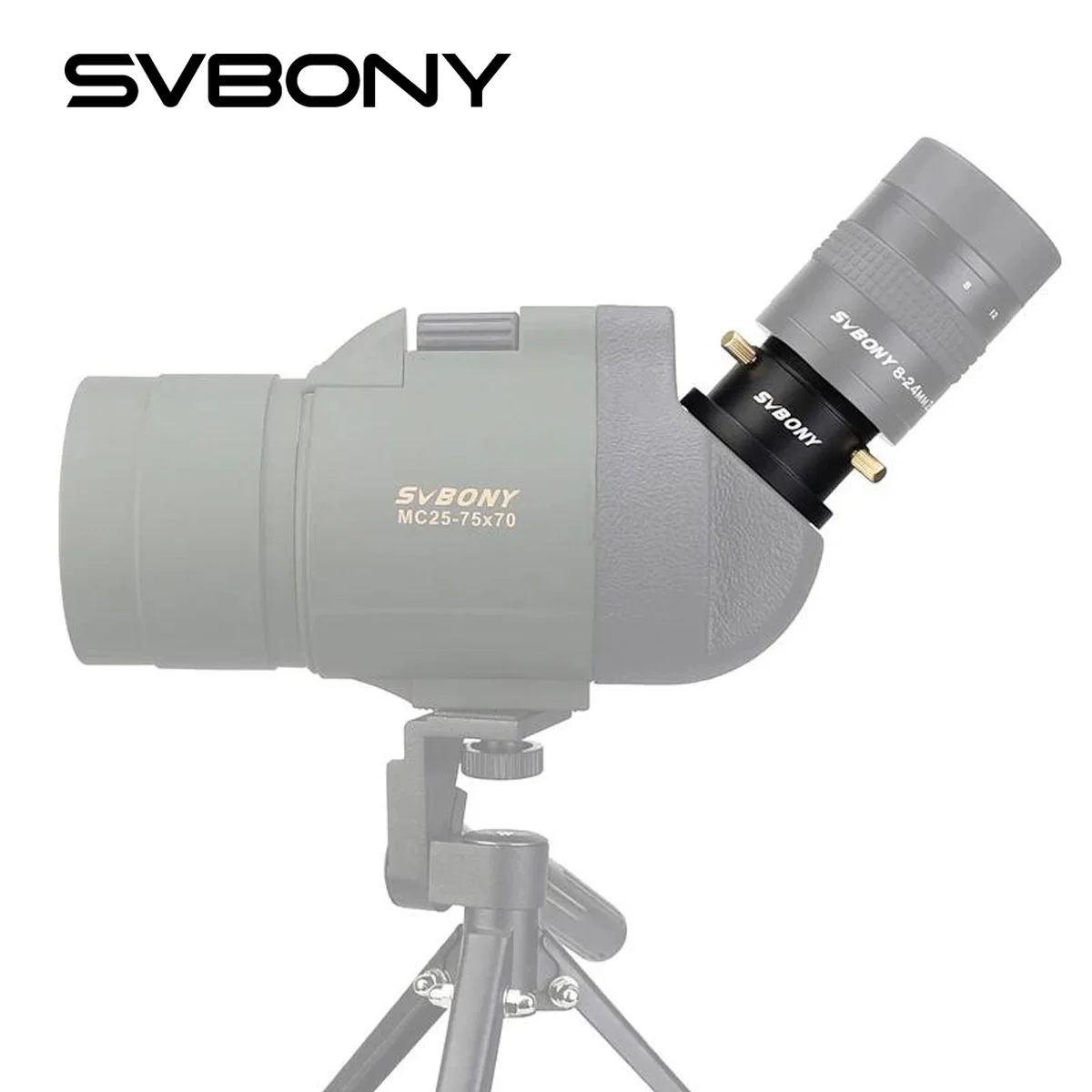 SVBONY M48 Female to M42 Male Adapter с 1 25 ''интерфейсом для SV41 Mak Spoting Scope