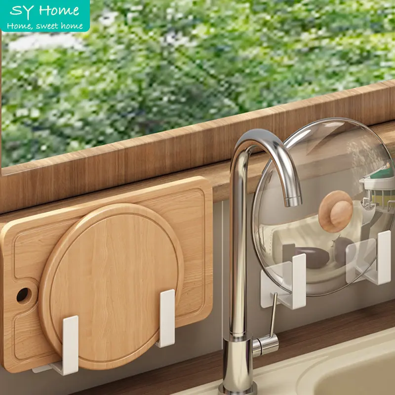 

Белый кухонный Органайзер, полка для сливного горшка, стеллаж для обшивки кухонной утвари, кухонная полка для хранения, полка для разделочн...