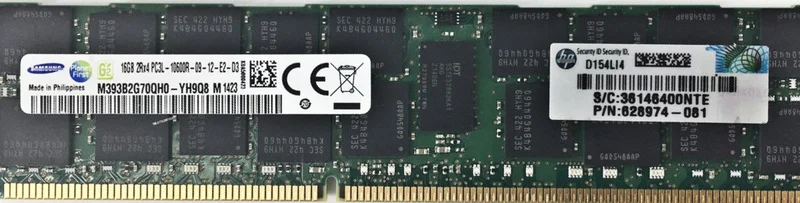 

RAM 627812-B21 628974-081 16G DL360/DL580/DL388G7 memory stick