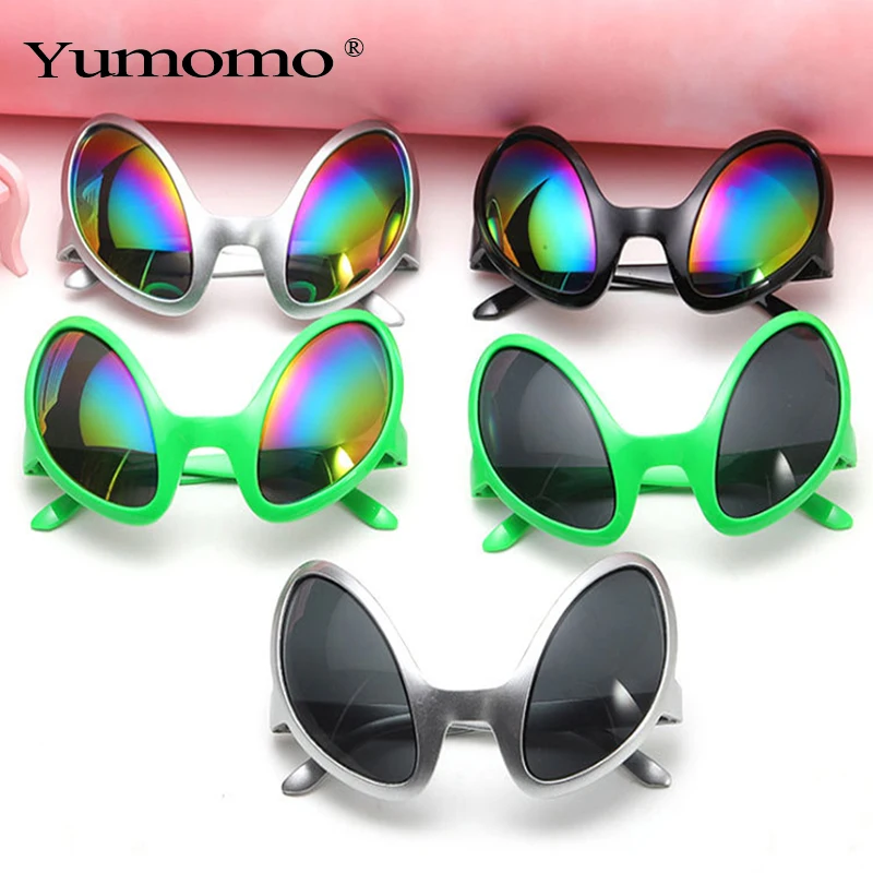 Alien Props Glasses Punk Holiday Party Party Dance Party Funny Glasses 2022 New Alien Styling Sunglasses Fashion Eyewear UV400 6