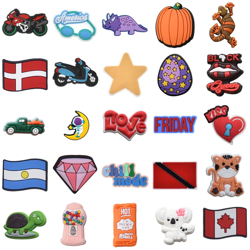 

Детские аксессуары для обуви, рождественские подарки для женщин, подвески Crocs, летние булавки для обуви, булавки, украшения, дизайнерские дж...