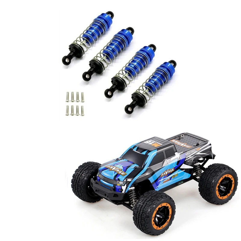 4 шт. металлический амортизатор для HBX 16889 16889A 16890 16890A SG1601 SG1602 1/16 обновленные детали