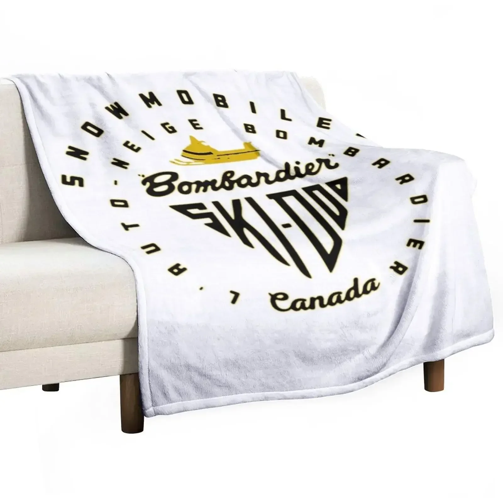 Футболка Ski DooSki Doo снегоходы Канада пледы декоративное одеяло для дивана