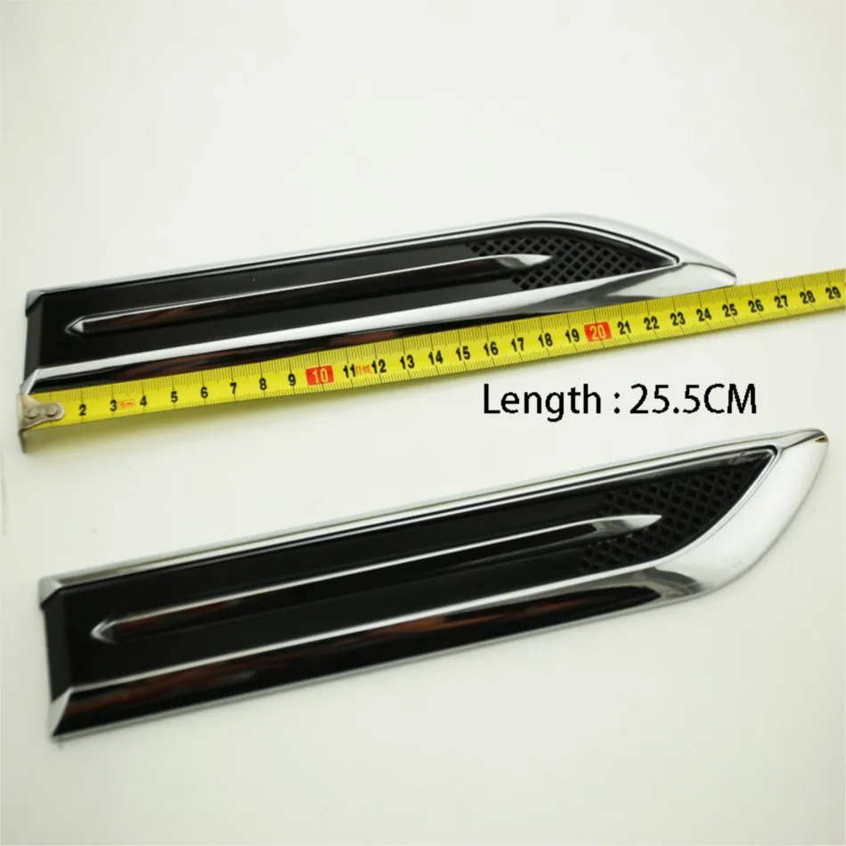 ABS Chrome Автомобильная боковая флейта для Peugeot 206 307 406 407 207 208 308 508 2008 3008 4008 6008 301 408