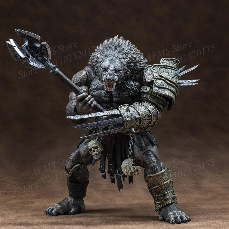 Фото XesRay Fight For Glory Коллекционная фигурка в масштабе 1/12 Dayan Balasu Fury Аниме Gladiator Machairodus Полный набор 9-дюймовая экшн-фигурка №4