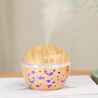 300ml humidifier mist aromatherapy humidifiers diffusers usb mini hollowing home bedroom essentials mist maker lednight light