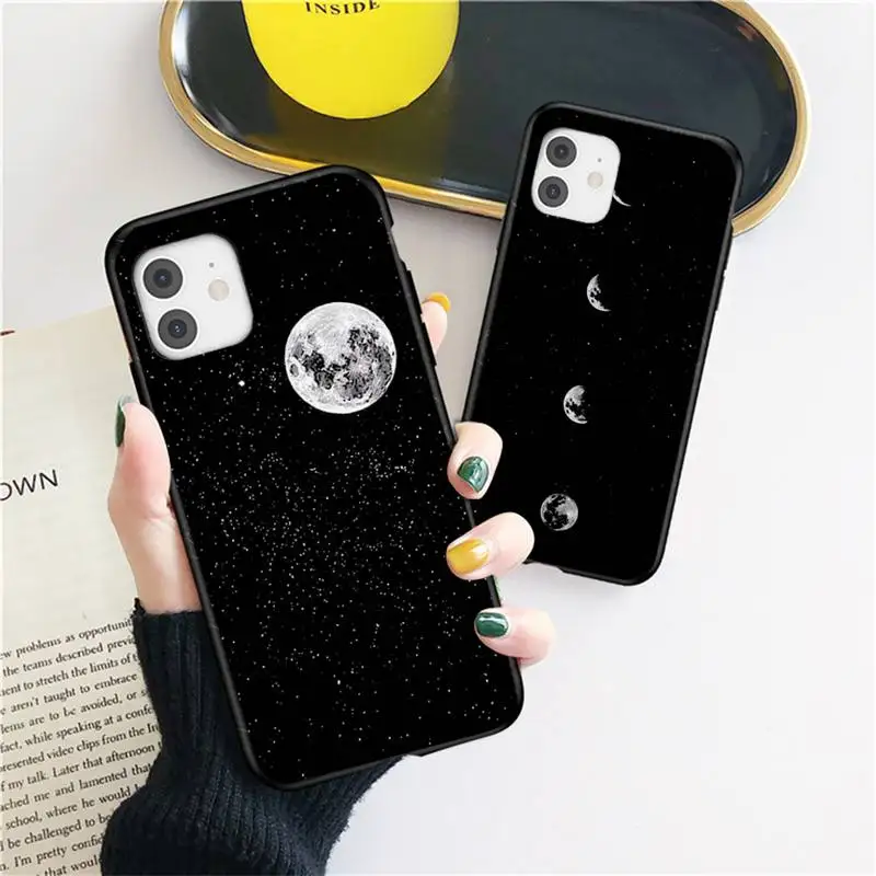 Чехол для телефона с изображением звездного неба астронавта iphone 12 11 13 7 8 6 s plus x xs xr