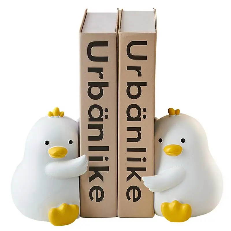

Duck Bookends Cute Hug Ducks Decorative Bookends Resin Decorative Bookends Unique Book Ends To Hold Books Duck Figurines