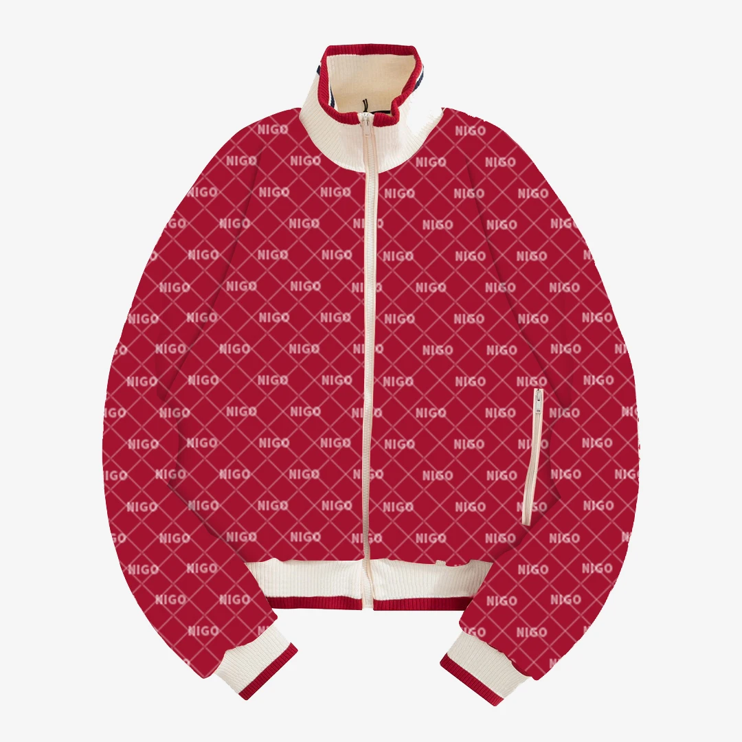 

Красная бейсбольная Униформа NIGO, куртка # nigo6772