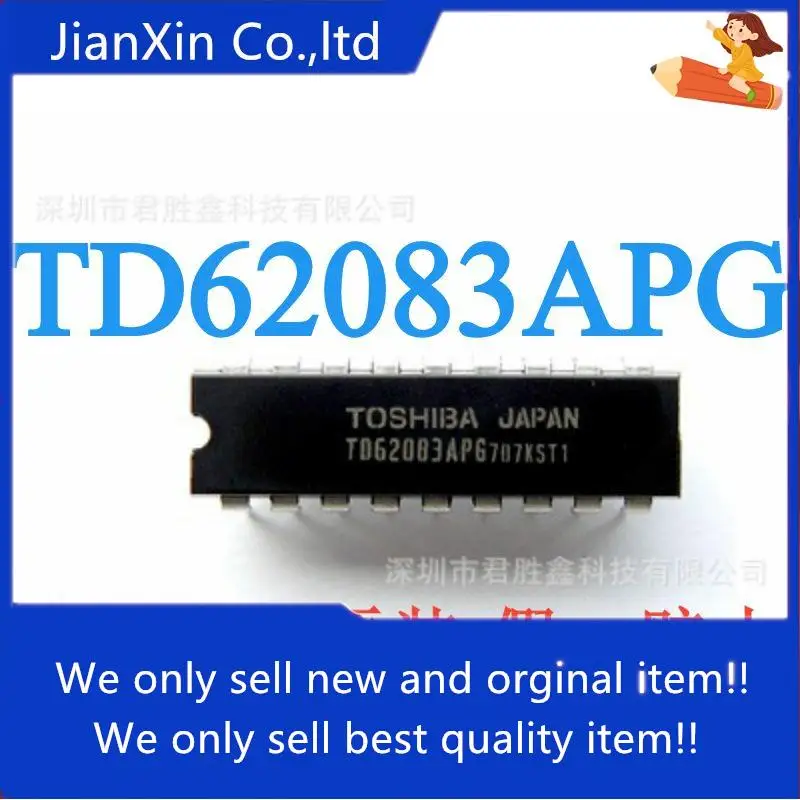 

10pcs 100% orginal new TD62083APG TD62083AP DIP18 TD62083 receiver chip