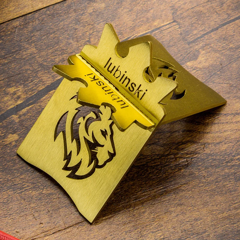 Держатель для сигар Lubinski портативный металлический латунный Гальванизированный