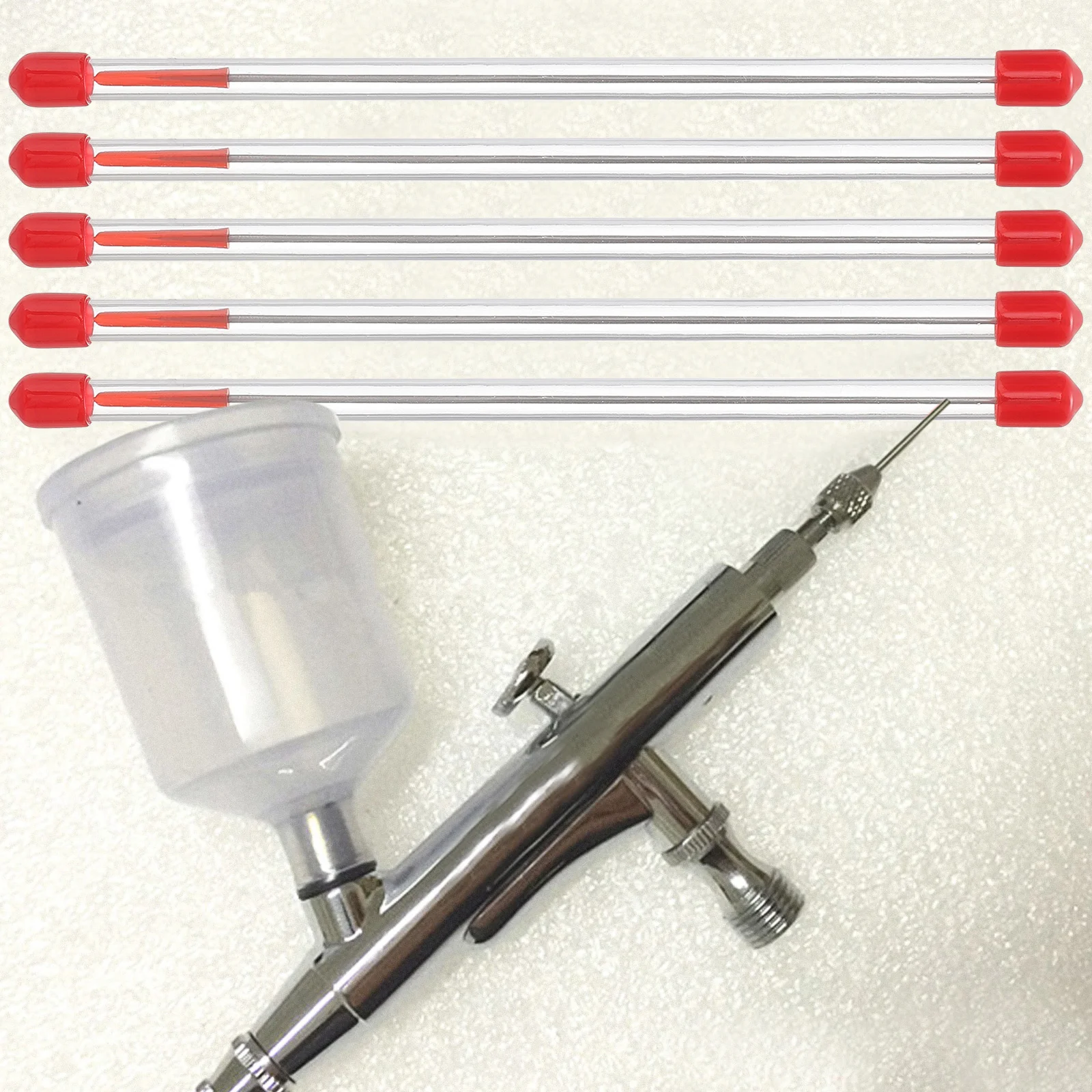 5 шт. сменная игла из нержавеющей стали 03 мм для наконечника насадки аэрографа