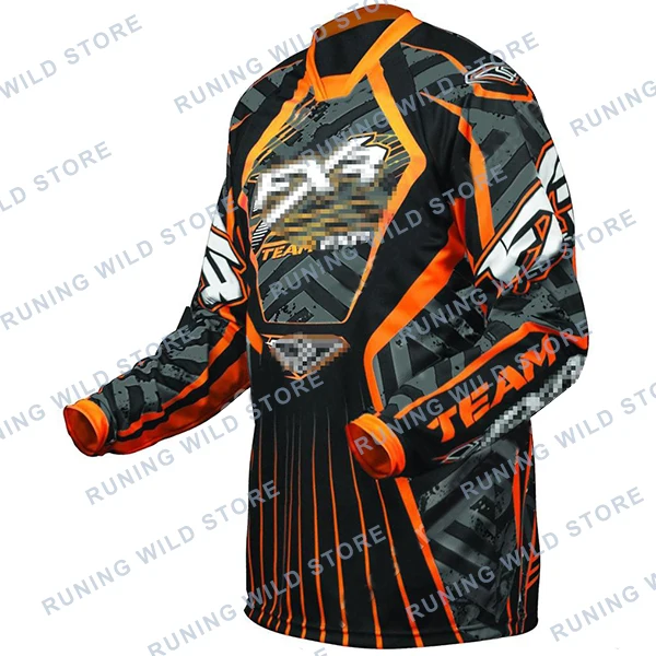 

2022 Maillot Ciclismo MX DH ATV Mountain MTB Jersey NEW Style Motocross Long Sleeve Spexcec Cycling Jerseys Downhill Bike Shirt