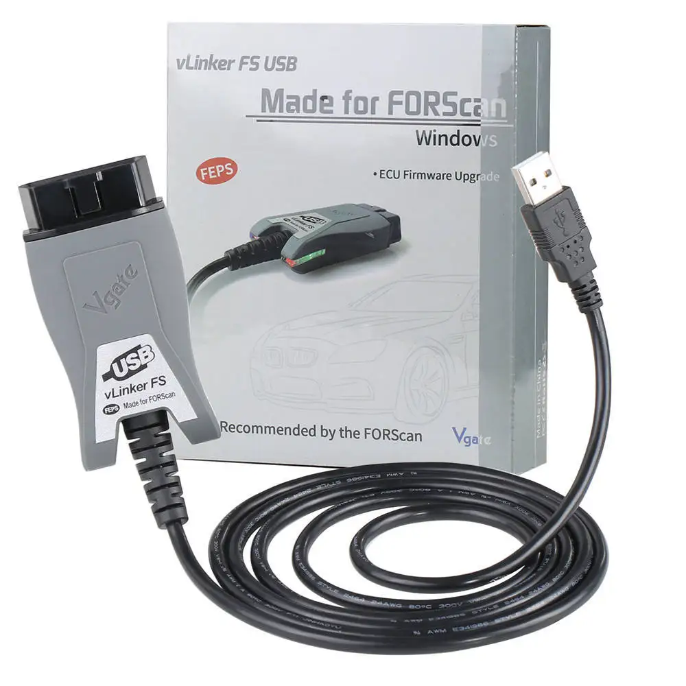 

Vgate VLinker FS ELM327 HS/MS-CAN OBD2 Ford Mazda Fault Detector