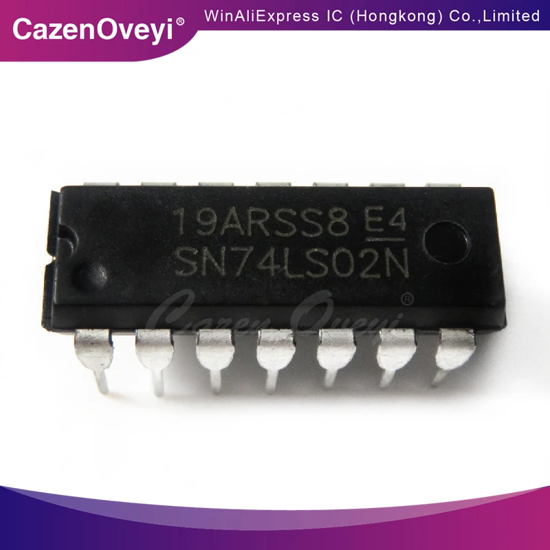 10 шт. SN74LS02N 74LS02 DIP-14