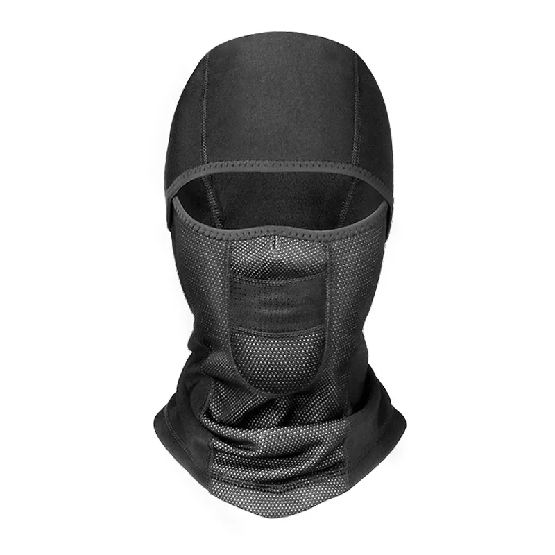 

Winter Warm Fleece Motorcycle Face Mask Anti-Dust Waterproof Windproof Full Face Cover Hat Neck Helmet Mask Balaclavas