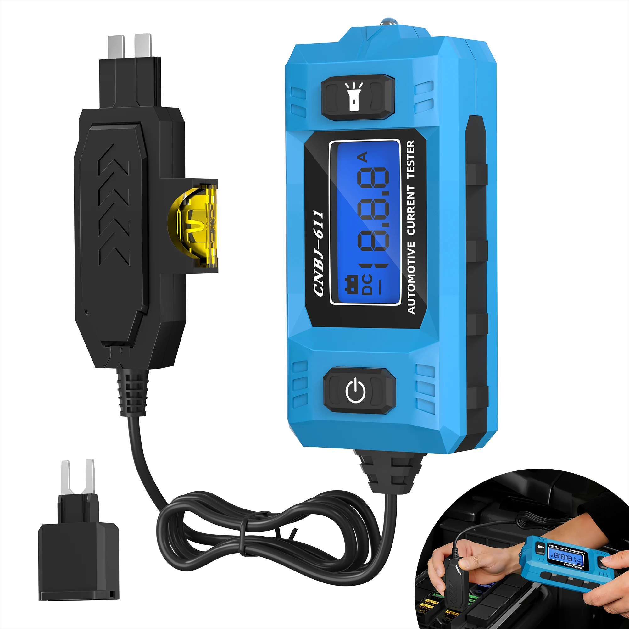 

Тестер автомобильных цепей 12В