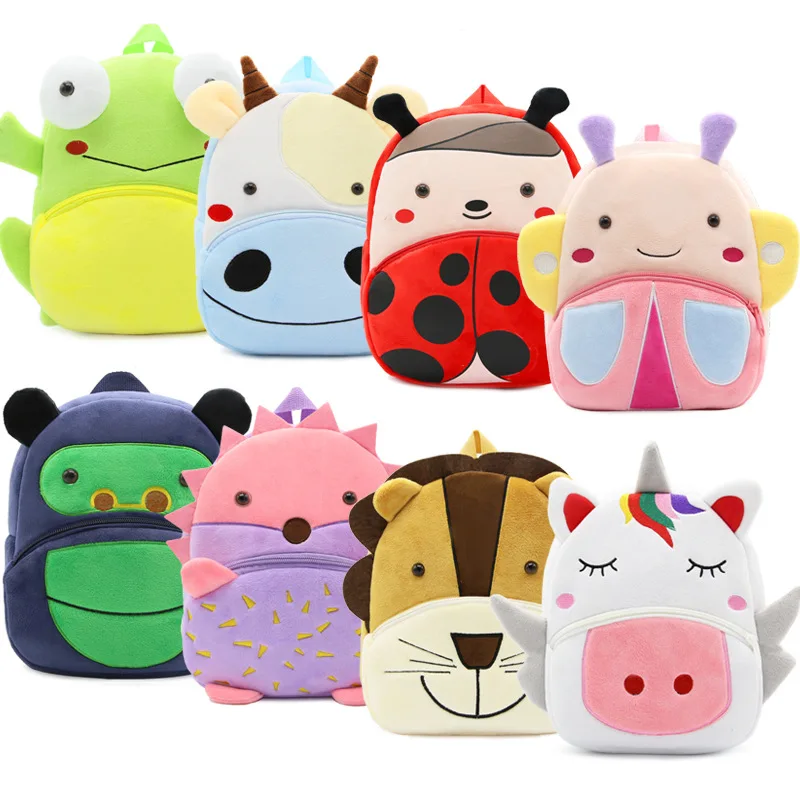 

Zqswkl cute children's schoolbag burden reduction mini backpack plush backpacks for girls kindergarten early education