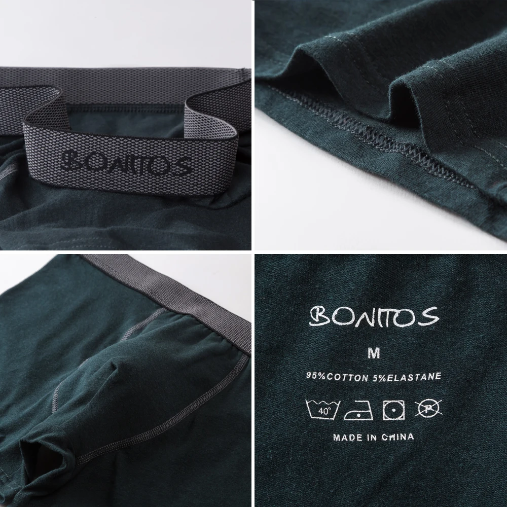 4Pcs Men's Underpants Slip Cotton Boxers Panties Pack Man Undrewear Boxer Shorts Mens Sale ًsexy Homme Underwear