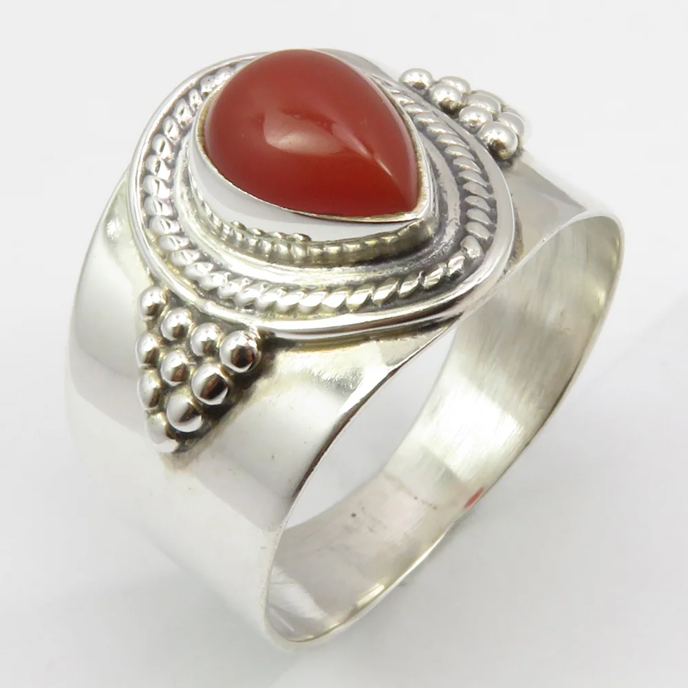 

Semi-precious Stone For Women Ring Size 9.5