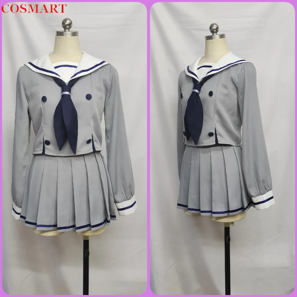 COSMART синий архив узава Reisa косплей костюм игры аниме вечерние Униформа Hallowen