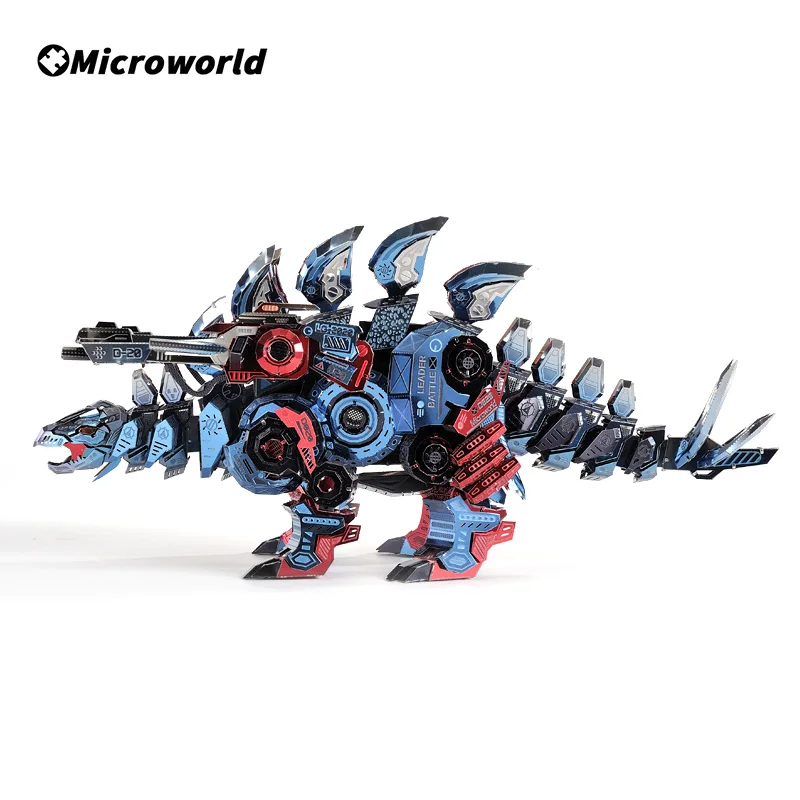 

DIY 3D Metal Puzzle Saber-teeth Dragon Model Jigsaw Kits Laser Cut Assemble Puzzles Toy Birthday Gift For Kid Teen