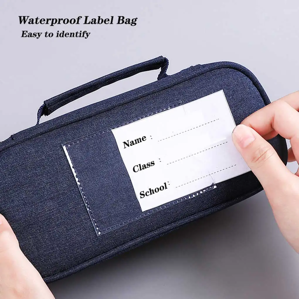 

Пенал большой емкости, чехол для карандашей, двухслойный чехол, органайзер для хранения канцелярских принадлежностей, школьные принадлежн...