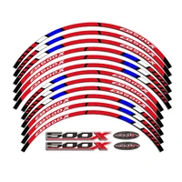 cb500x motorcycle accessories wheel stripes sticker rim hub reflective decals for honda cb 500 x 2019 2020 2021 2022