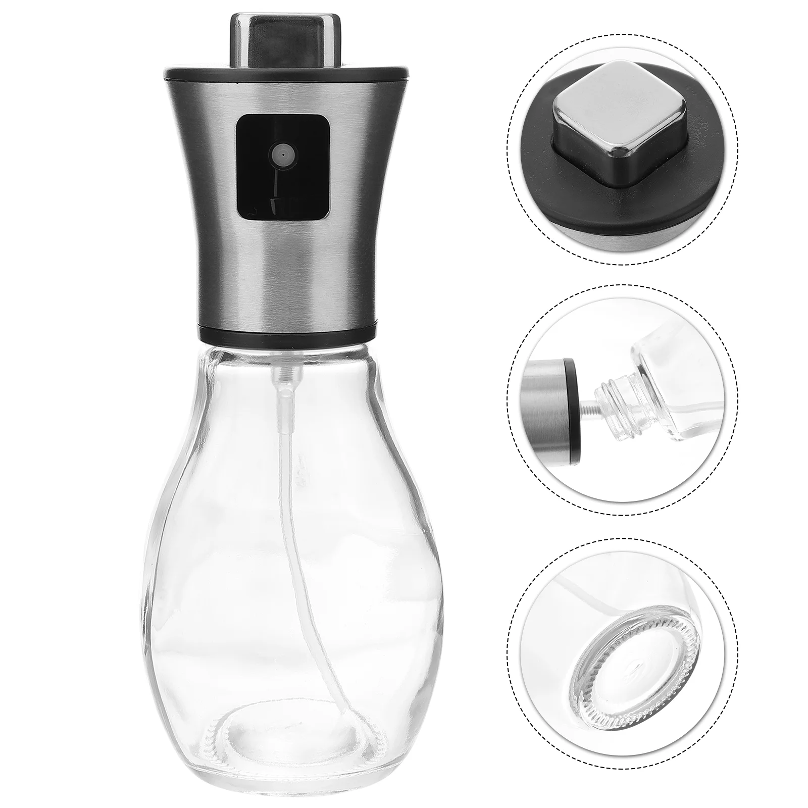 

Oil Bottle Dispenser Olive Vinegar Sprayer Mister Kitchen Spray Sauce Cooking Bottles Cruet Bbq Soy Spritzer Pot Grilling