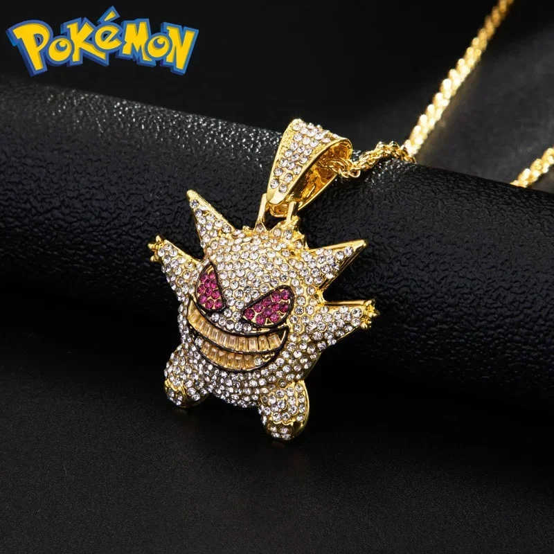 Металлическое ожерелье Pokemon Gengar