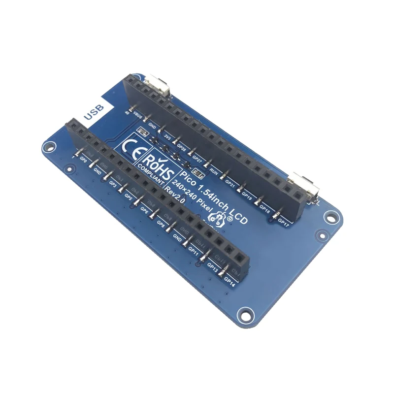 1 54 дюймовый ЖК-дисплей 240 × IPS экран для Малины Pi Pico Keys макет геймпада