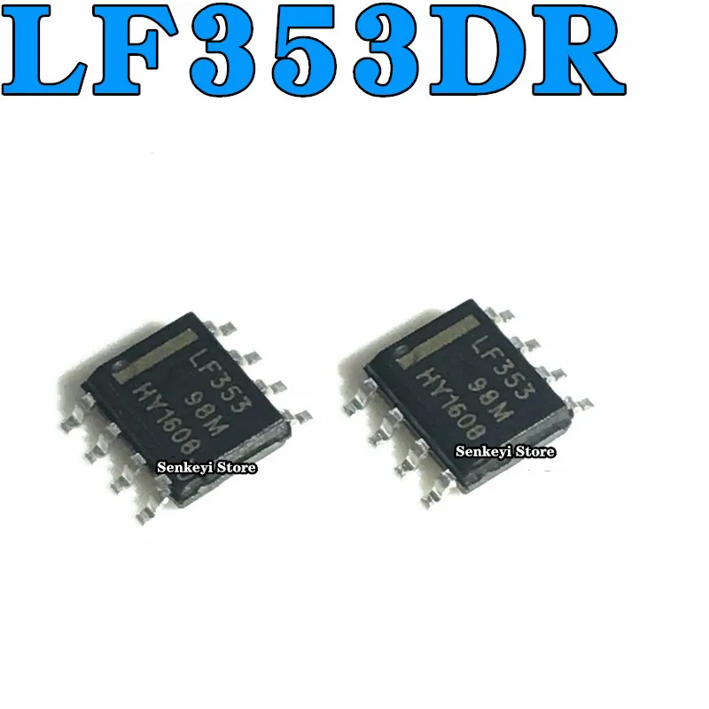 

New original LF353DR LF353 SMD SOP8 dual-channel operational amplifier