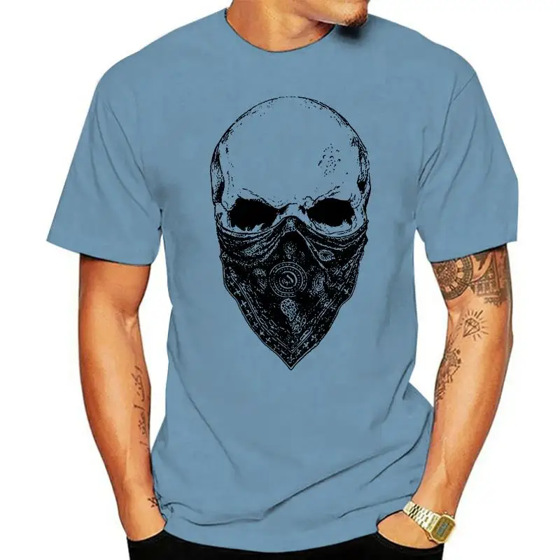 

Robber Skull Rrider Skull Design T Shirt Men Fashion Funny TShirt Short Sleeve Cool Tops Harajuku Streetwear