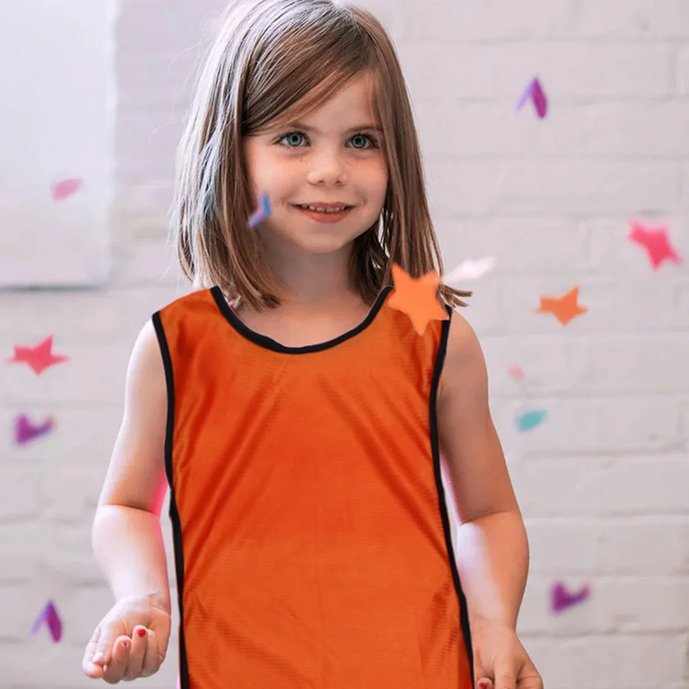 Vestpinnies Soccer Vests Training Practice Scrimmage Jersey Football Kids Team Pinnieconvenient Portable Breathable Function