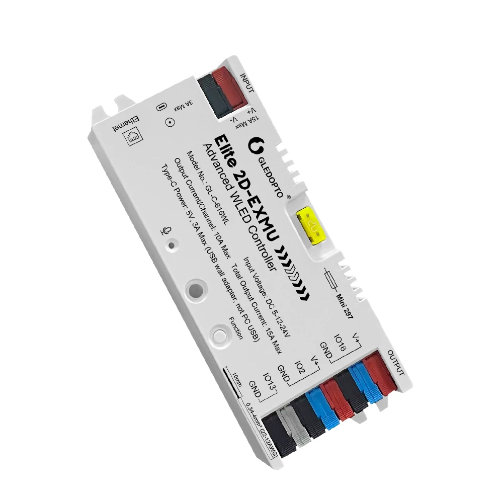 

RGB-контроллер GLEDOPTO Elite ESP32 для WS28...