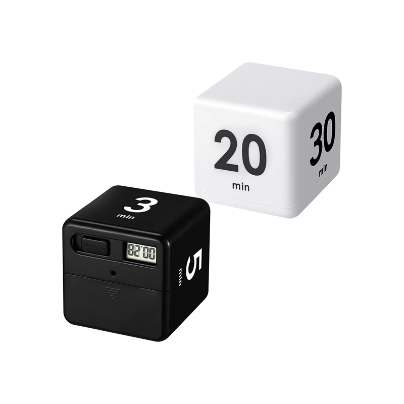

Кубические таймеры с гравитационным датчиком, кухонный таймер с откидной крышкой для управления временем и обратного отсчета, 1-3-5-10,15-20-30-60 м...